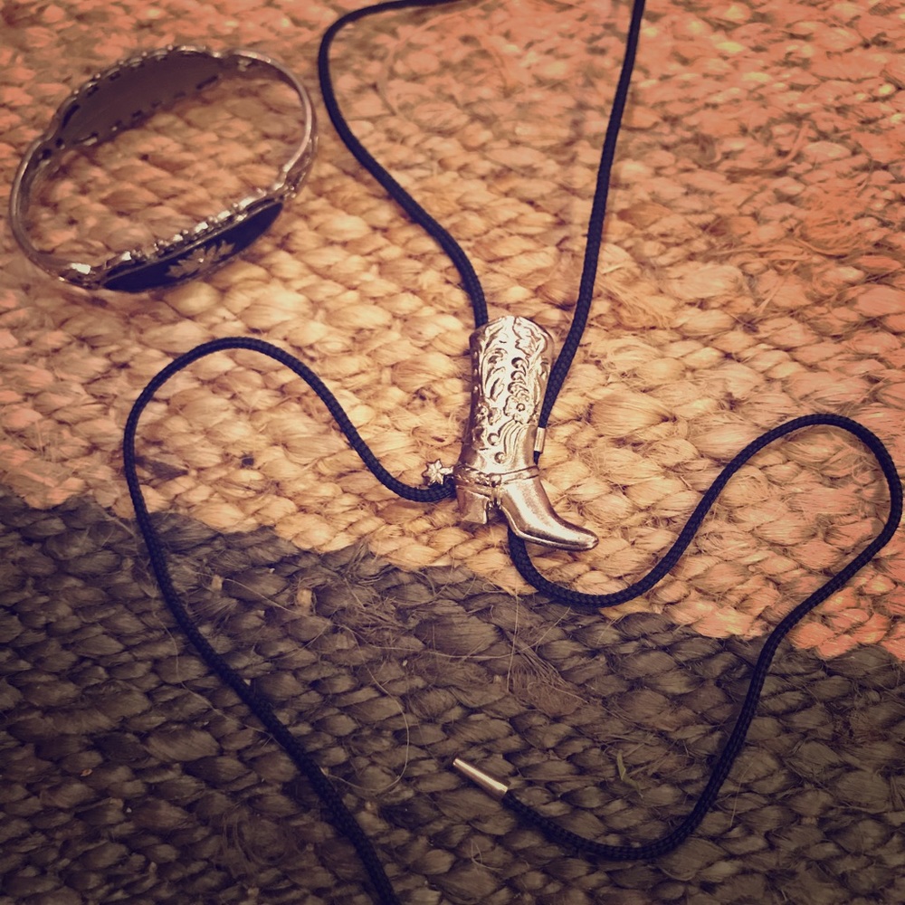 Bolo Tie & Bracelet